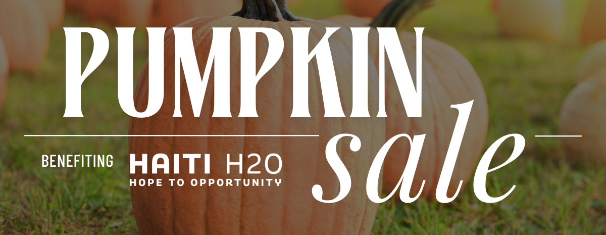 Haiti H2O Pumpkin Sale (St. Paul)